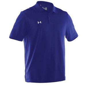 Under Armour Performance Team Polo   Mens   For All Sports   Clothing   Royal/White