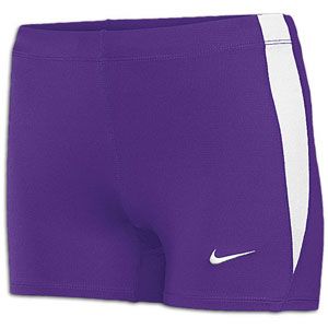 Nike Boycut 3.5 Short II   Womens   Volleyball   Clothing   Purple/White/White