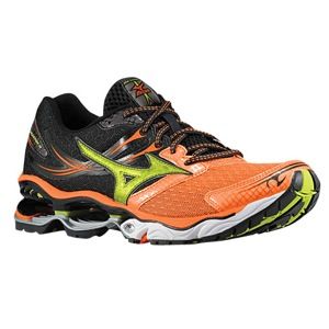 Mizuno Wave Creation 14   Mens   Running   Shoes   Vibrant Orange/Lime Punch/Anthracite