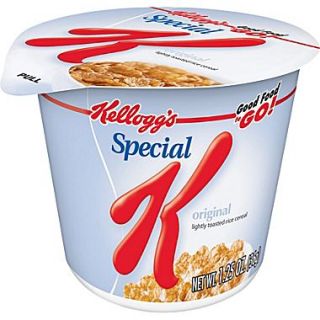 Kelloggs Special K Original Breakfast Cereal, 1.25 oz. Cups, 6 Cups/Box