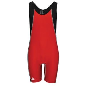 adidas aS107 Singlet   Mens   Wrestling   Clothing   Red/Black