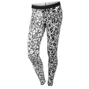 Nike Leg A See Printed Legging   Womens   Casual   Clothing   Black/White