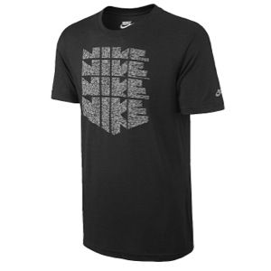 Nike Hollister Block Logo T Shirt   Mens   Casual   Clothing   Black