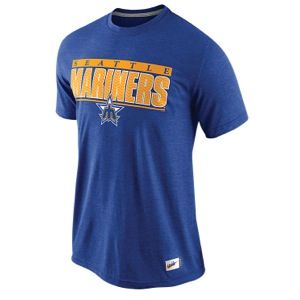 Nike MLB Cooperstown Graphic T Shirt   Mens   Baseball   Clothing   Seattle Mariners   Royal Heather
