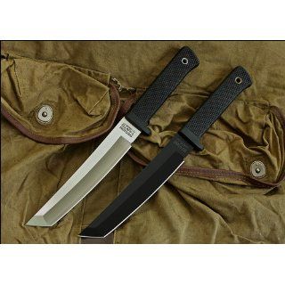 Cold Steel Recon Tanto Black Kraton Handle  Tactical Knives  Sports & Outdoors