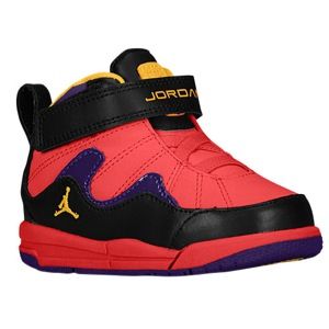 Jordan TR 97 Mid   Girls Toddler   Basketball   Shoes   Fusion Red/Black/Court Purple/Laser Orange