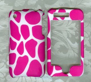 Pink Marble Iphone 3g 3gs Premium Design Snap on Premium Phone Protector Hard Cover Case Cell Phones & Accessories