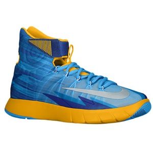 Nike Zoom Hyper Rev   Mens   Basketball   Shoes   Vivid Blue/Pure Platinum/University Gold