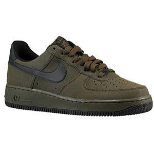 Nike Air Force 1 Low   Mens   Basketball   Shoes   Dark Loden/Black