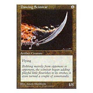 Magic the Gathering   Dancing Scimitar   Fifth Edition Toys & Games