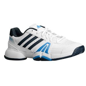 adidas Bercuda 3   Mens   Tennis   Shoes   White/Night Shade/Solar Blue