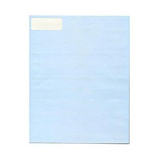 JAM Paper 2 5/8 x 1 Mailing Address Labels, Baby Blue, 30/Page, 120/Pack