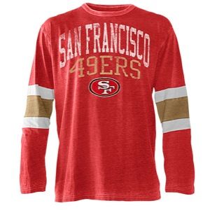 G III NFL Vintage Distressed L/S Jersey T Shirt   Mens   Football   Clothing   Atlanta Falcons   Multi