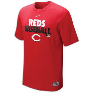 Nike MLB Dri Fit Graphic T Shirt   Mens   Baseball   Clothing   Cincinnati Reds   Red