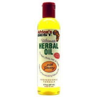 Africas Best Ultimate Herbal Oil 8oz  Massage Oils  Beauty
