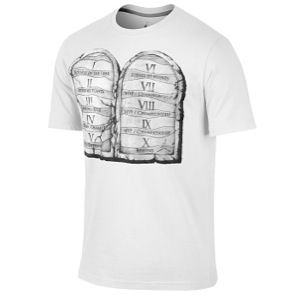 Jordan Retro 10 Tablets T Shirt   Mens   Basketball   Clothing   White/Black