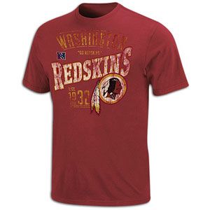 NFL Line To Gain T Shirt   Mens   Football   Clothing   Washington Redskins   Garnet