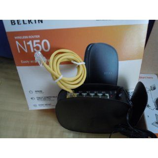 Belkin N150 Wireless/WiFi N Router (Latest Generation)   Packaging may vary Electronics