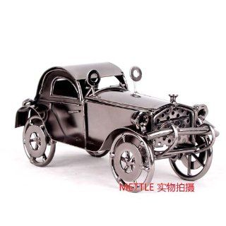 Iron Sculpture Antique Collection 'Unique Rustic Vintage Car' This Car of Classic Features is Built From an Ingenious Collection Materials. A Beautiful Handmade Metal Classic Car Model. Size of The Car 23*10*13 . This Superb Styling And Authentic 