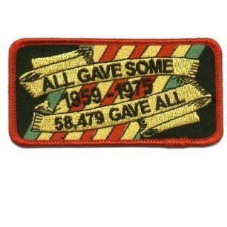 ALL GAVE SOME 58479 GAVE ALL VET MILITARY Biker Patch 
