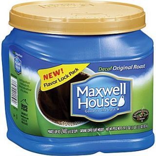 Maxwell House Original Roast Ground Coffee, Decaffeinated, 29.3 oz. Can