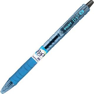 Pilot B2P BeGreen Ballpoint Retractable Pens, Medium, Black Ink, 5/Pack