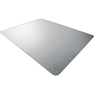 Floortex Polycarbonate Chair Mat for Low  to Med Pile Carpets, Rectangular, 48 x 60