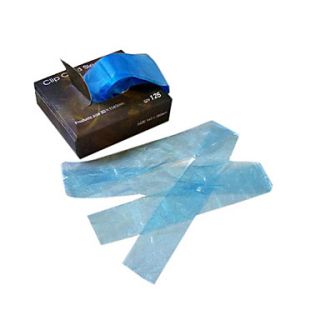 125 Pcs Disposable Clip Cord Bag