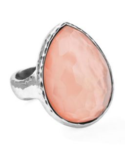 Sterling Silver Wonderland Teardrop Ring in Blush   Ippolita   Silver/Blush (7.