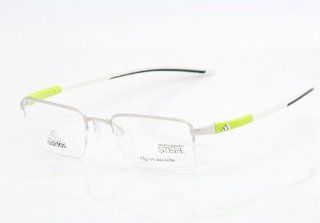 Adidas Eyeglasses A627 Rhodium/Lime Optical Frames Health & Personal Care