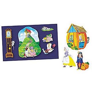 Little Folk Visuals Flannel Board Set, Nursery Rhymes 1