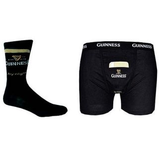 Guinness Guinness by night boxer and socks gift set