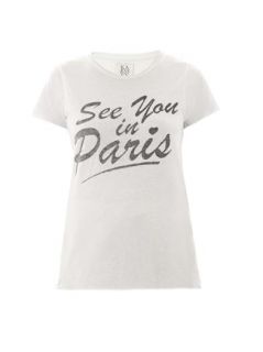 See you in Paris print T shirt  Zoe Karssen
