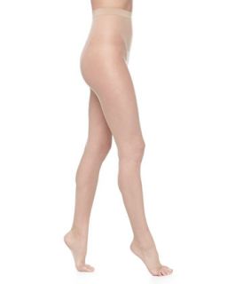 Womens Luxe 9 Open Toe Sheer Tights   Wolford   Cosmetic (LARGE)