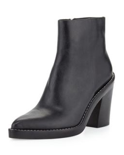 Kelly Pointed Toe Ankle Boot   Alexander Wang   Black (41.0B/11.0B)