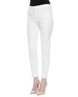 Womens Cotton Skinny Leg Pants   M Missoni   White (44/8)