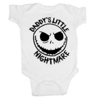 The Nightmare Before Christmas Jack Daddy's Little Nightmare Baby Snapsuit Clothing