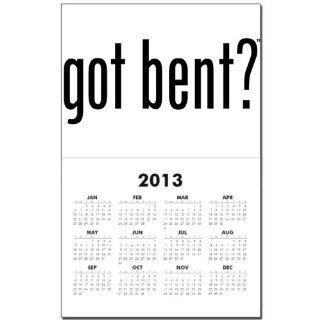  got bent? Calendar Print   Standard   Wall Calendars