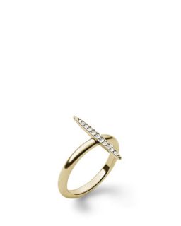 Pave Matchstick Ring, Golden   Michael Kors   Gold