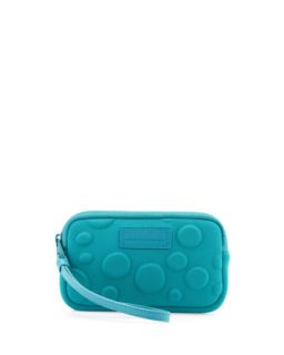 Dots Neoprene Universal Case, Teal   MARC by Marc Jacobs   Teal/Black