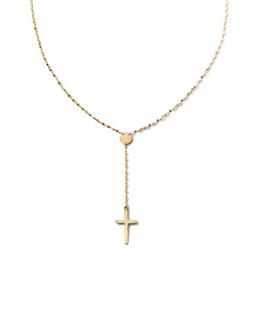 Gold Crossary Necklace   Lana   Gold