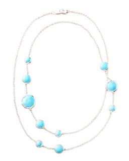 Turquoise Station Necklace, 36L   Ippolita   Turquoise