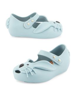 Ultragirl Rabbit Jelly Shoe, Gray   Melissa Shoes   Gray (9)