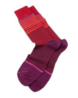 Jeans Stripe Mens Sock, Red   Paul Smith   Red