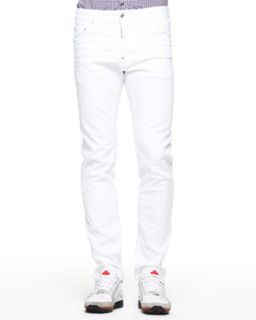 Mens Coolguy Slim Jeans, White   Dsquared2   White (52)
