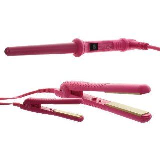 Herstyler Colorful Seasons Hair Kit   Hot Pink  Flattening Irons  Beauty