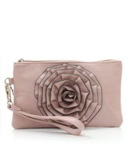 Bottari USA   Flower Wristlet   Small bag with attachable strap that turns this into an adorable wristlet. This bag has room for your id, credit card, cash, lipgloss and phone. What more could a girl need? Clothing