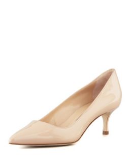 BB Patent 50mm Pump, Nude (Made to Order)   Manolo Blahnik   Nude (35.0B/5.0B)