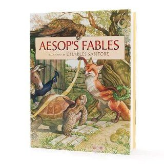 Charles Santore Aesop's Fables Book Illustrated by Charles Santore toy gift idea birthday Toys & Games