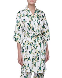Womens Cabana Birds Kimono Robe   Bedhead   Multi (X LARGE/14 16)